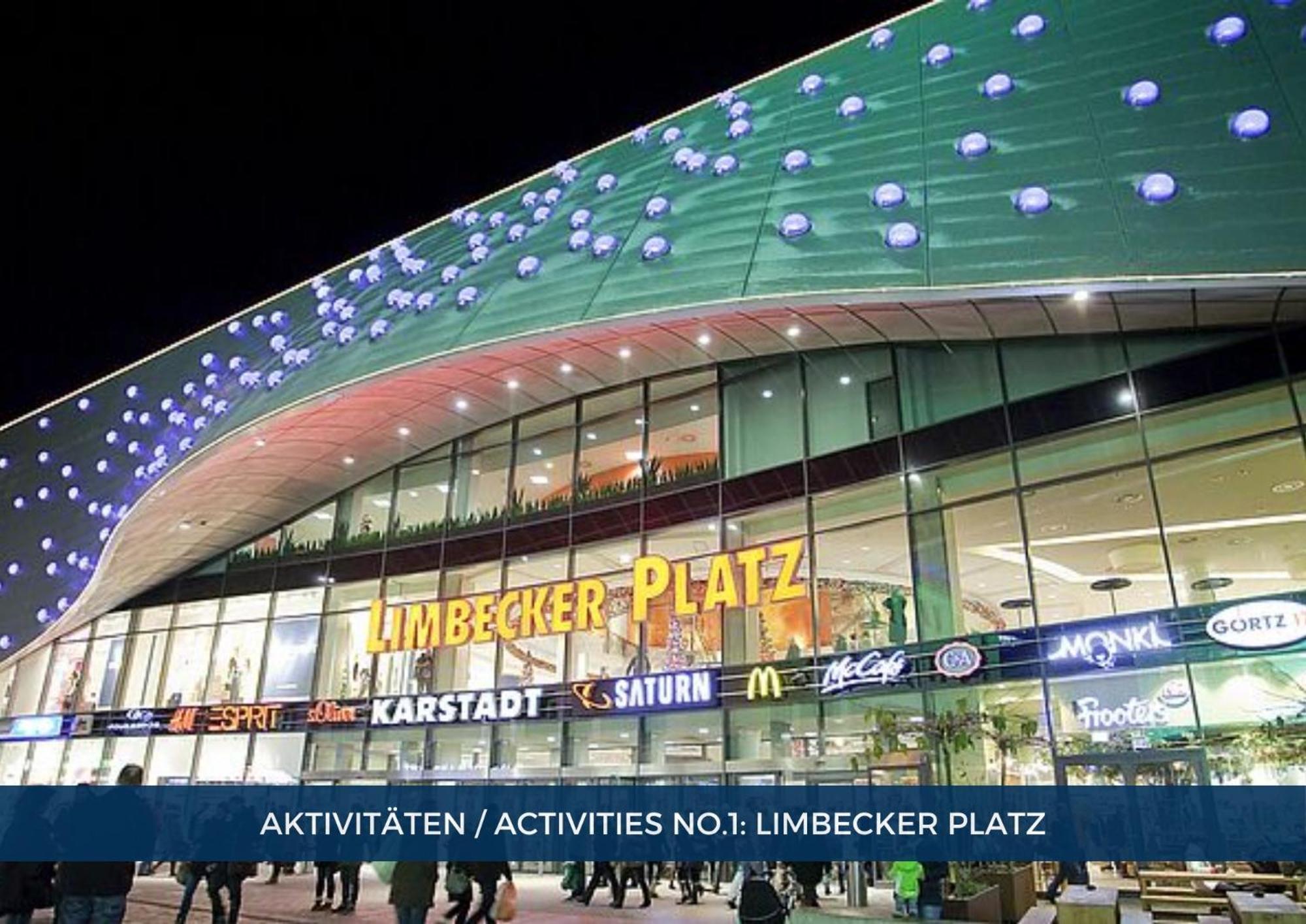 Appartamento Rtr Essen - Fuer Bis Zu 8 Personen - Voll Ausgestattet - Zentral Limbecker Platz - Messe - Uniklinikum - Smart Tv - Modern Esterno foto